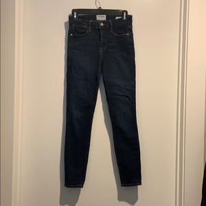 FRAME Denim: Le High Skinny Crop